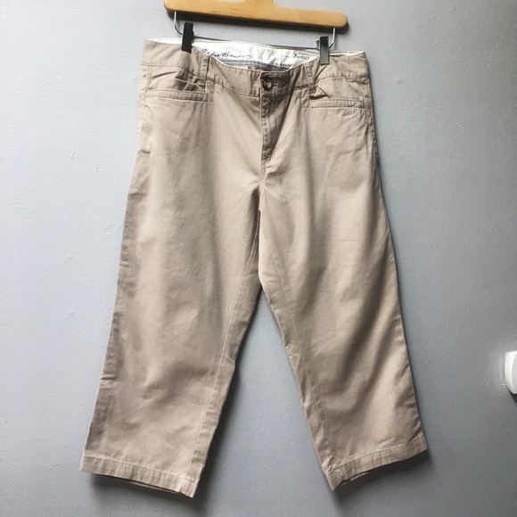 Eddie Bauer  Blakely Women Capris Pants Size 12 NWT - Picture 1 of 8
